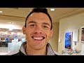 CHAVEZ JR "1ST TIME IN YEARS I TRAINED HARD, STAYED SOBER! I WANT TO KO JACOBS IN THE 2ND ROUND!"