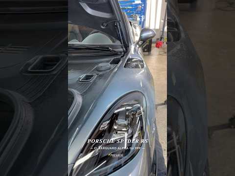 Thumbnail for New Porsche Spyder RS | Full Front Fender PPF Installation by Porsche RS Spyder