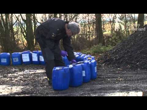 Afval XTC-lab gedumpt in Kerkwijk