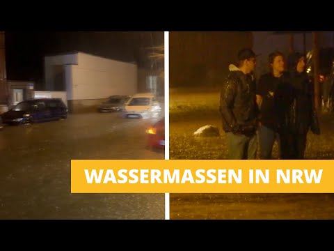 Krasse Wassermassen überfluten NRW - So geht es jetzt weiter