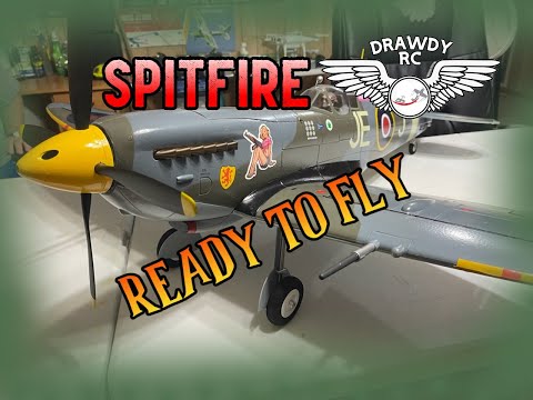 FLIGHTLINE SPITFIRE (FINISHED AND READY TO FLY)