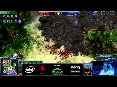 Bomber (T) vs Delphi (Z) G1 IEM GamesCom Day 1 Bracket 1 Round 1