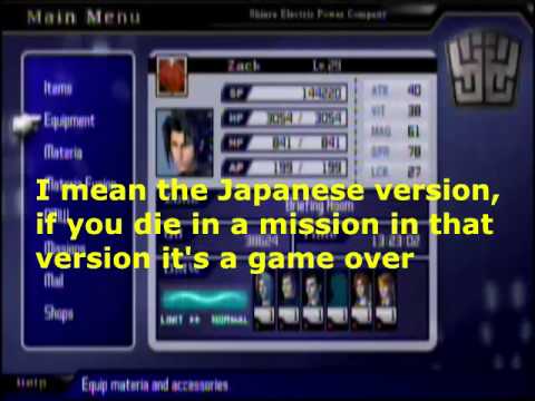 Crisis Core part 24 Hell Thundagas to the Face