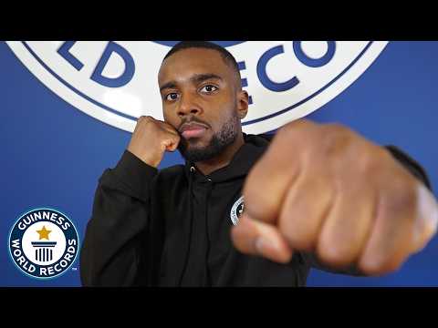 Most Punches In One Minute - Guinness World Records