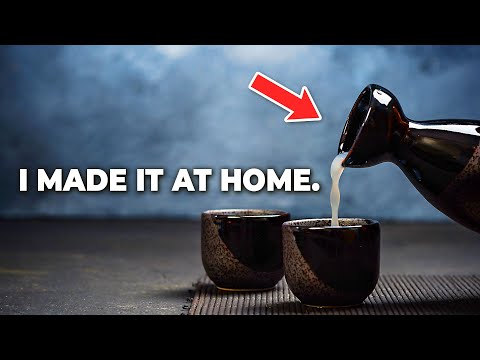 I Made the MOST DELICIOUS Sake at Home.