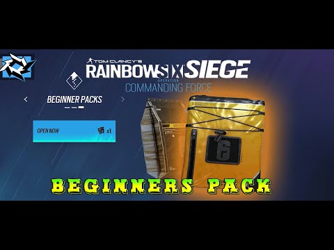 Beginners Pack || NEW FREE PACKS || Rainbow Six Siege Operation Commanding Force || Y8S1