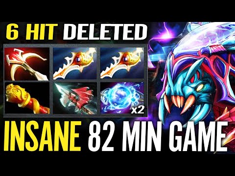 6 Hits Deleted Weaver With x2 Divine Rapier Comeback 26 Kills | Dota 2 Pro Gameplay