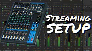 Video thumbnail for How to set up a mixer for live streaming | Yamaha MG12XU Virtual Walkthrough by EposVox