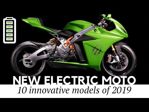 Top 10 Electric Motorcycles Presented with Updated Technology and Better Prices for 2020 Video