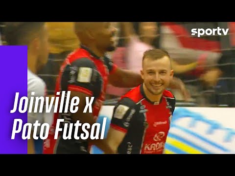 JOINVILLE 3 X 1 PATO FUTSAL | GOLS | LIGA NACIONAL DE FUTSAL 2023 | sportv