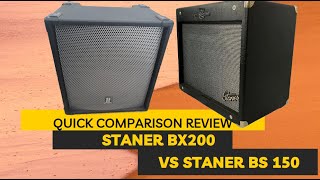 Video thumbnail for Review/Comparação - Staner BX200 e Staner BS150 - Amplificador de Contra-baixo by Marcus Silva
