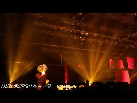 #SHINHWA #SHINHWAHEARTHK 181124 SHINHWA 20th anniversary con Heart in HK - Opening