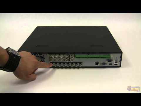 8 Channel 1080p HD-SDI Mini Security DVR Unboxing - DVR-HD08240M