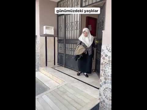 Koranadan kaçan teyze 😂😂