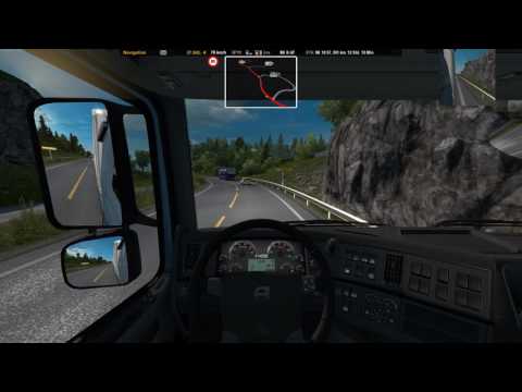 ETS2: 1.28  SCS default map, test drive