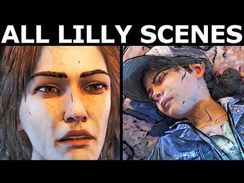 All Lilly Scenes - The Walking Dead Final Season 4 Episode 2 (Telltale Series)