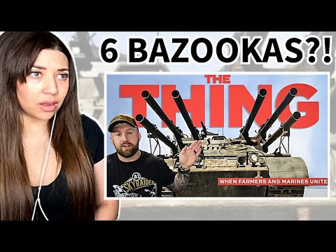 BAZOOKA TANK - M50 Ontos - "The Thing" | Reaction