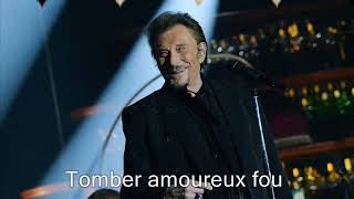 Johnny Hallyday - Tomber encore  (+ Paroles) (yanjerdu26)