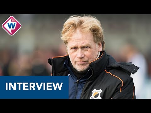 Katwijk-coach Jack van den Berg: 'Voetballen doe je met je verstand'