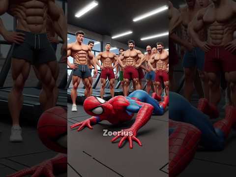 From Zero to Hero: Spiderman Goku-Powered Transformation! #shorts #spiderman #anime