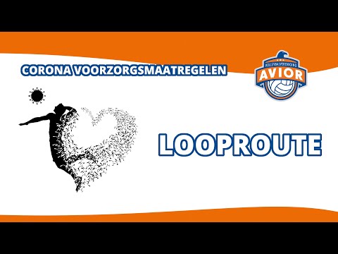 Corona maatregelen: de looproute