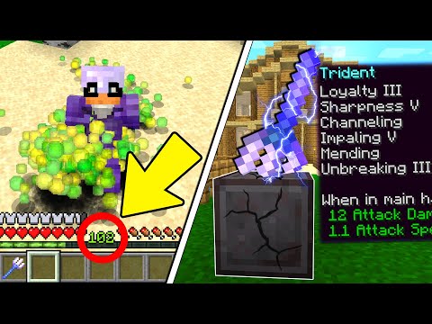 HO SPESO 100 LIVELLI PER IL NUOVO TRIDENTE NEL MIO MONDO - MINECRAFT ITA