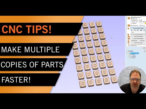 Need To Make a Lot of Copies? Use Vectric's Array Copy and Merge Tool Path Functions