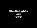Sia-Big Girls Cry INSTRUMENTAL 