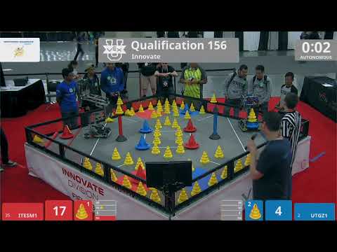2018 VEXU Innovate Q156 - ITESM1 vs UTGZ1 - 64 to 54