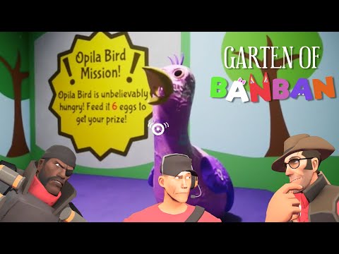 (TF2 AI/SFM) The Mercs Play Garten of Banban