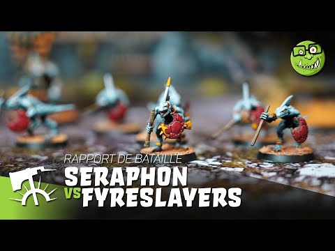 #06 - Warhammer Age of Sigmar v3 - Rapport de Bataille : Seraphon vs Fyreslayers