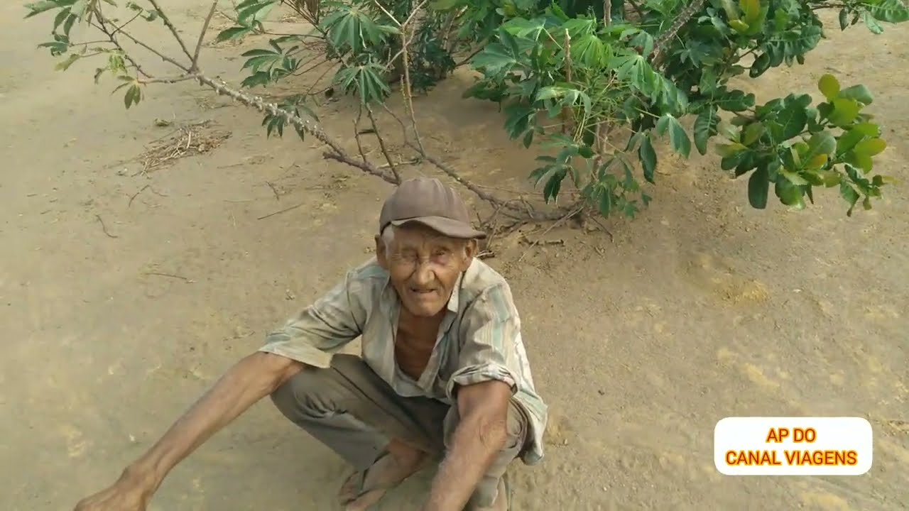 ESSE  HOMEM É UMA LENDA   O FAMOSO  HOMEM  DAS CAVERNAS. DO CEARÁ
