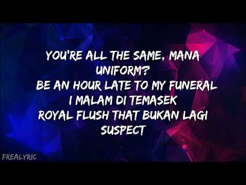 Satu Malam di Temasek - Joe Flizzow ft Sonaone Lirik