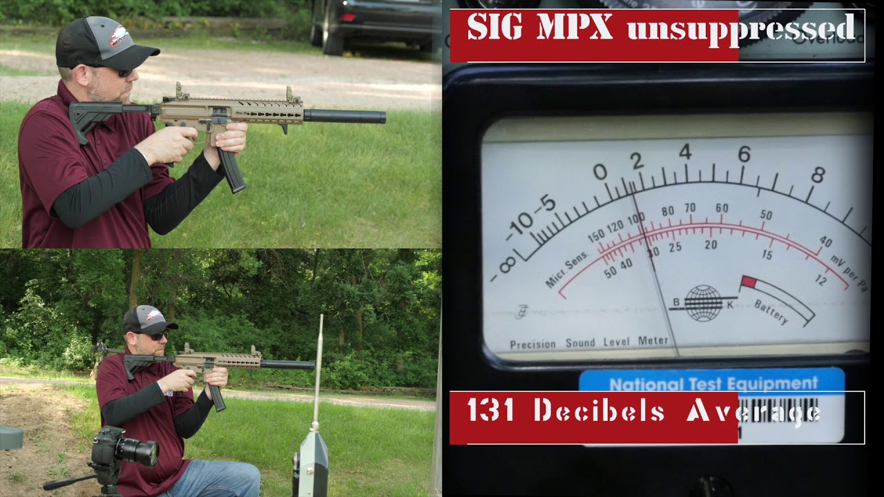 SIG MPX Silencer Testing 9mm Silencer Central