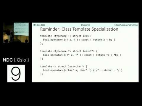 Introduction to C++ Template Metaprogramming - Sasha Goldshtein