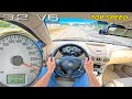 ALFA ROMEO 166 3 2 V6 BUSSO TOP SPEED On UNLIMITED AUTOBAHN