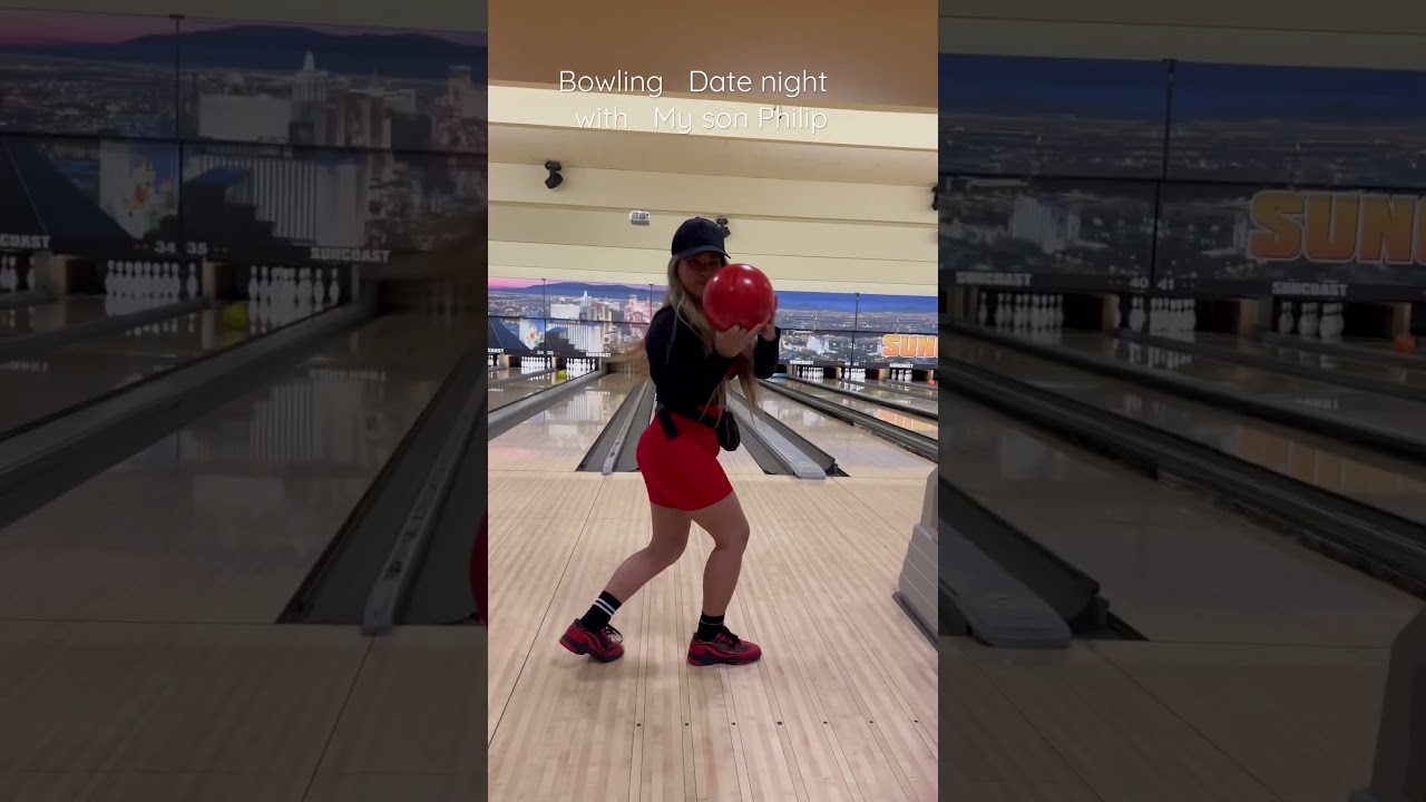 Date night with my boy! Bowling mother son night! 2023