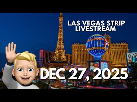 Las Vegas Strip Livestream! What's It Like before NYE?