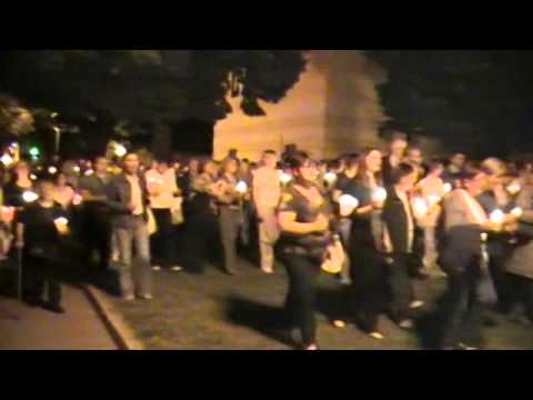 Noćno bdjenje u Ludbregu Zajednice Krvi Kristove