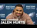Postgame Press Conference: Jalen Hurts | New York Giants vs Philadelphia Eagles