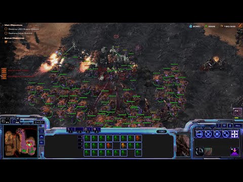 StarCraft 2 The Swarms Control Campaign Mission 2 - Supply Sabotage