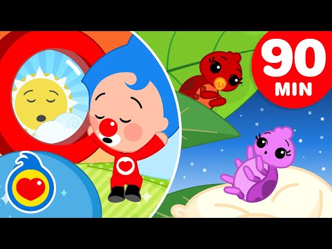 Músicas para Fazer o Bebê Dormir | Música infantil (90 Min) | Um Herói do Coração
