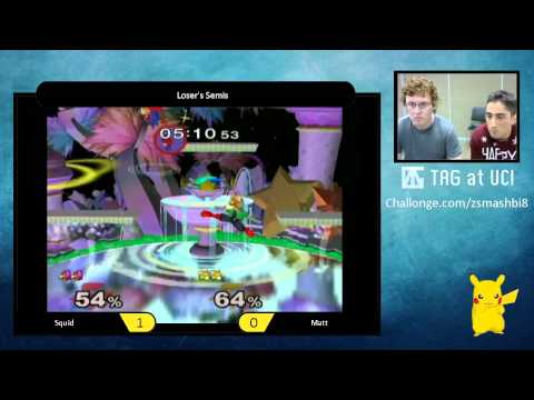 ZSB8 Losers Semis - Squid (Falco) vs Matt (Fox) - SSBM