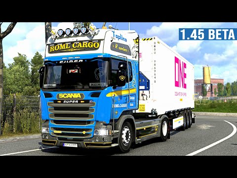 ETS2 1.45 RJL Scania R520 V8 I Containertransport durch Spanien [2170] EURO TRUCK SIMULATOR 2