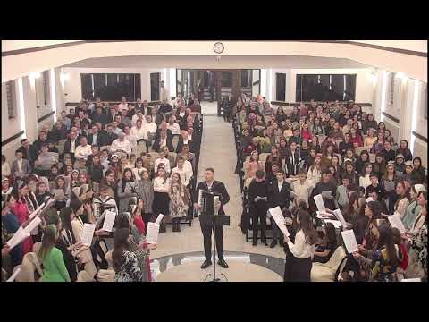 Corul de Tineri Betleem Bivolărie - Sfânt, sfânt, sfânt în cer se cântă