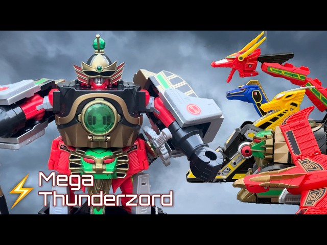 Vídeo relacionado con Power Rangers Mighty Morphin Re-Ignition - Griffin Combinable Thunderzord (Temporada 2) de Playmates Toys