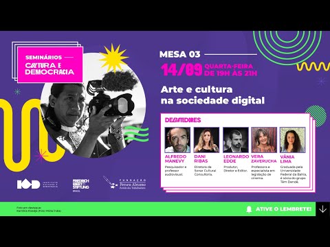 MESA 03 – Arte e cultura na sociedade digital