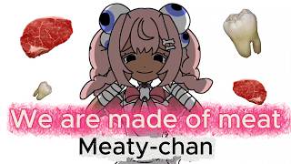 Cover art for (UTAU Music Video) We are made of meat / ぼくらは肉でできている (Meaty-chan)
