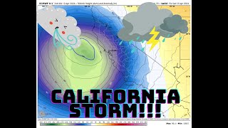 California Storm! April 12th 2024
