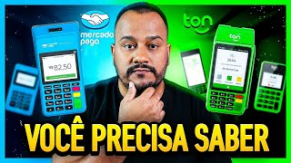 MERCADO PAGO ou TON -  Qual a MELHOR MÁQUINA de Cartão com a MENOR TAXA em 2024? [ATUALIZADO]